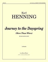 Journey to the Dayspring Percussion Ensemble cover